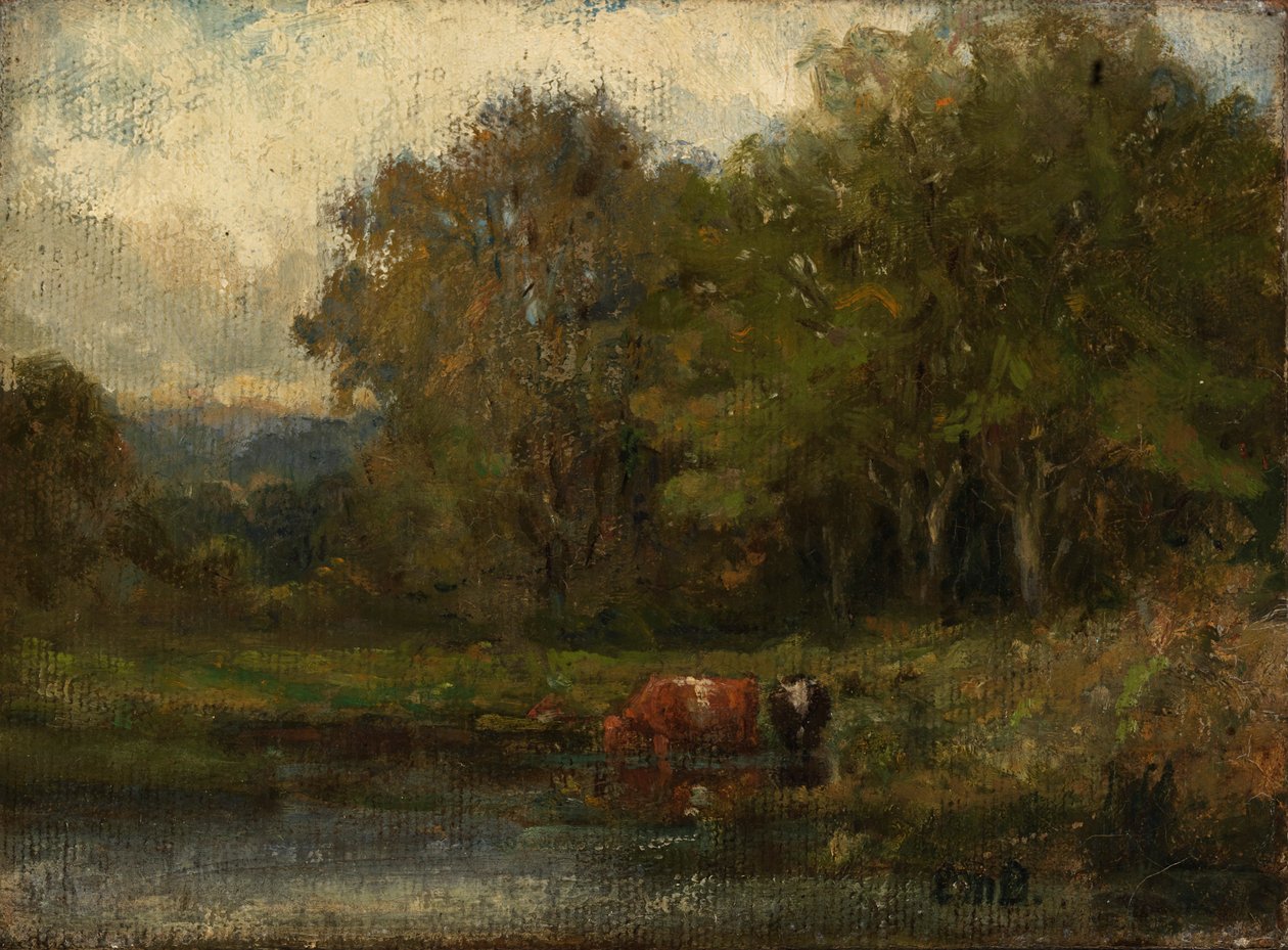 Táj, 1895. alkotó: Edward Mitchell Bannister