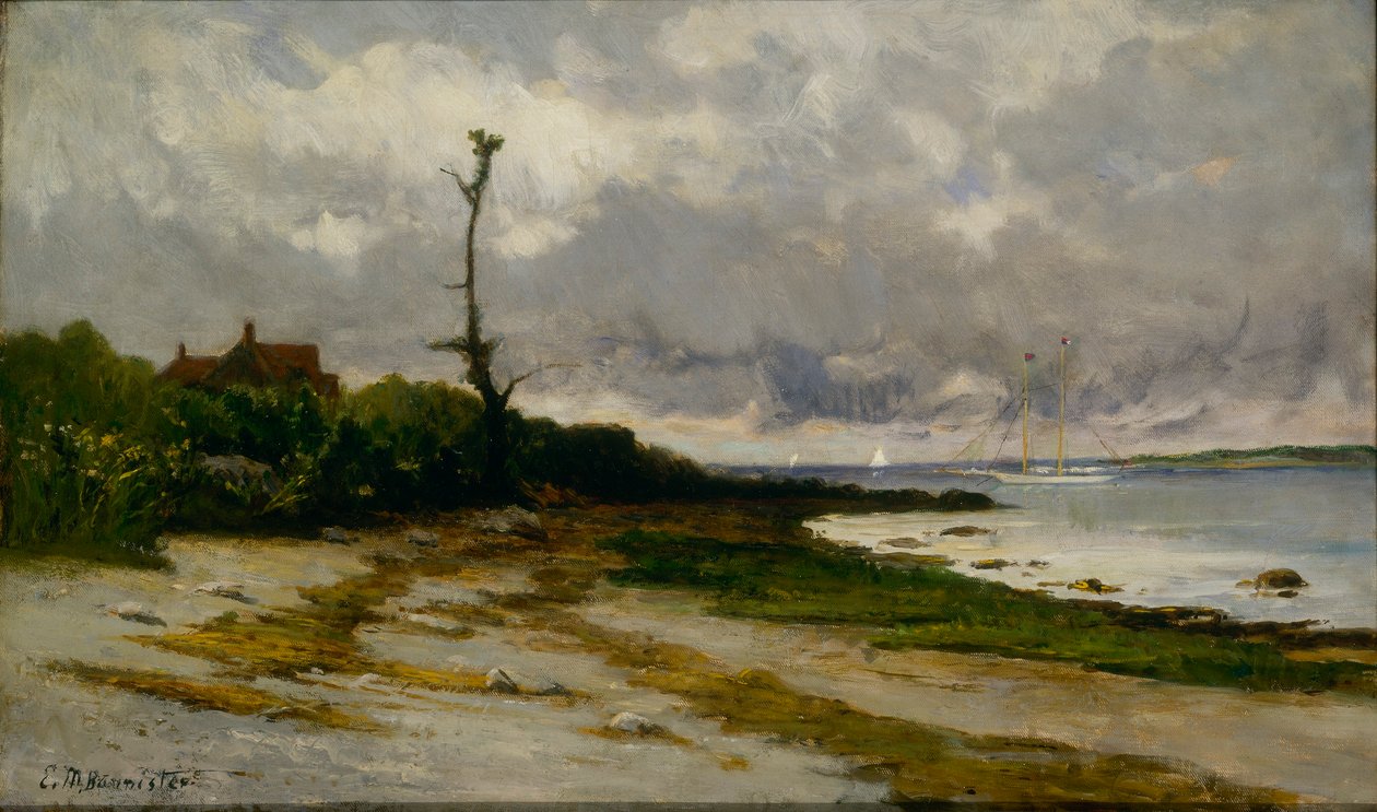 Tájkép Newport, R. I. közelében. alkotó: Edward Mitchell Bannister