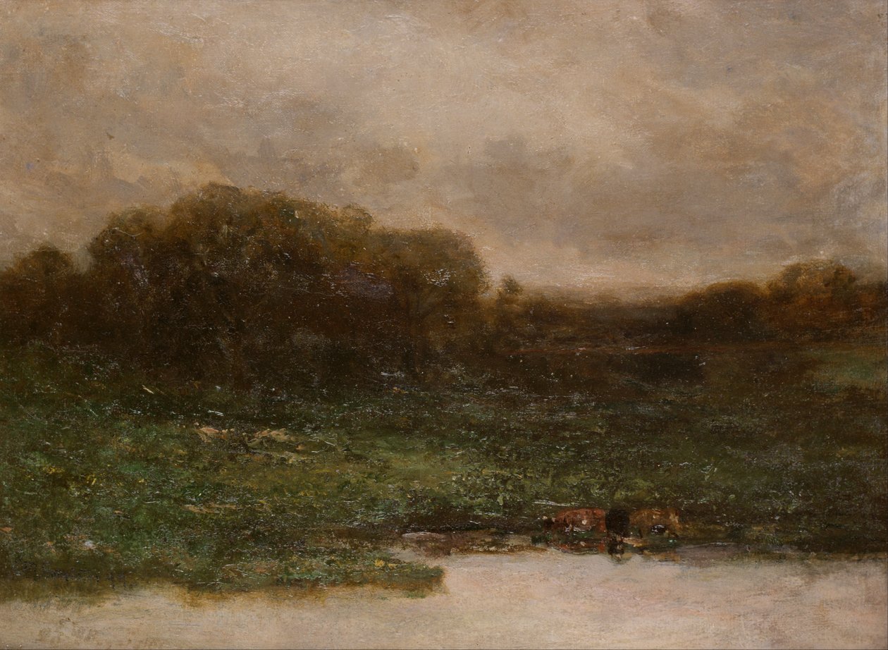 Nyári szürkület alkotó: Edward Mitchell Bannister