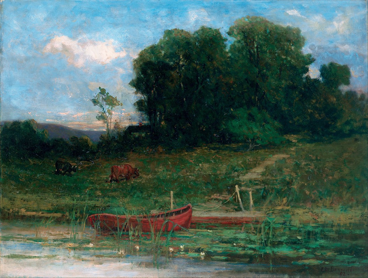 A Farm Landing alkotó: Edward Mitchell Bannister