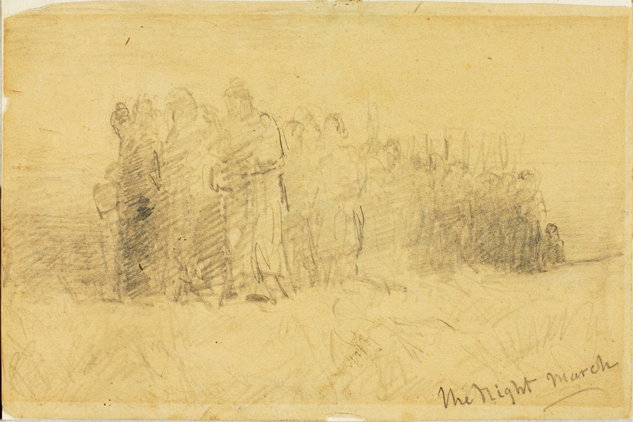 Az éjszakai menetelés alkotó: Edward Mitchell Bannister