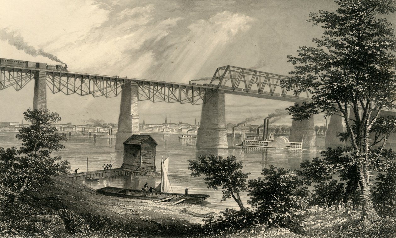 Louisville városa, 1874. alkotó: Edward Paxman Brandard