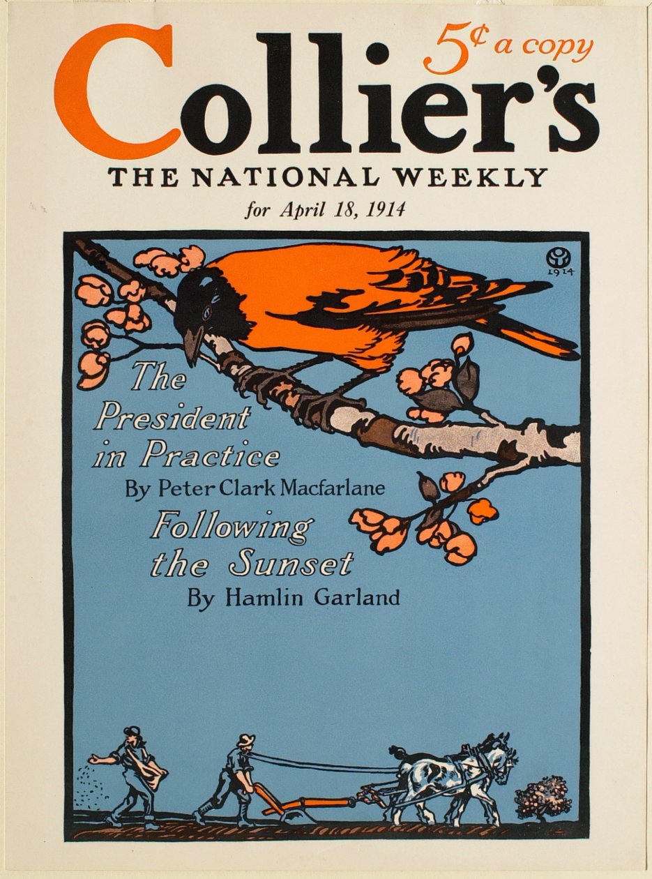 Colliers, 1914. április 18. alkotó: Edward Penfield