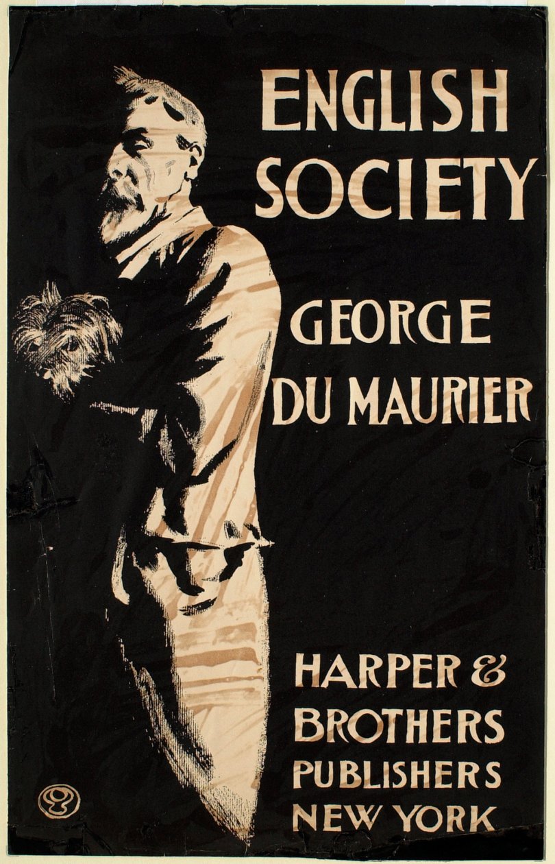 Angol társaság, George du Maurier műve, Harper & Brothers, kiadók alkotó: Edward Penfield