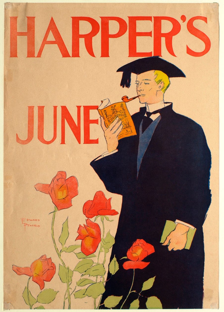 Diplomás sapkában és talárban, June Harper