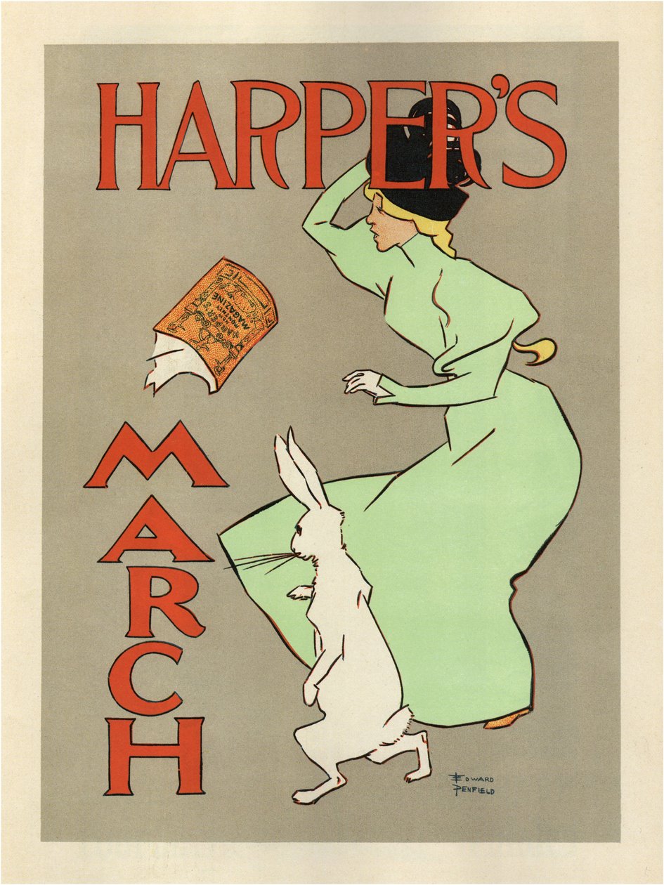Harpers, 1894. március alkotó: Edward Penfield