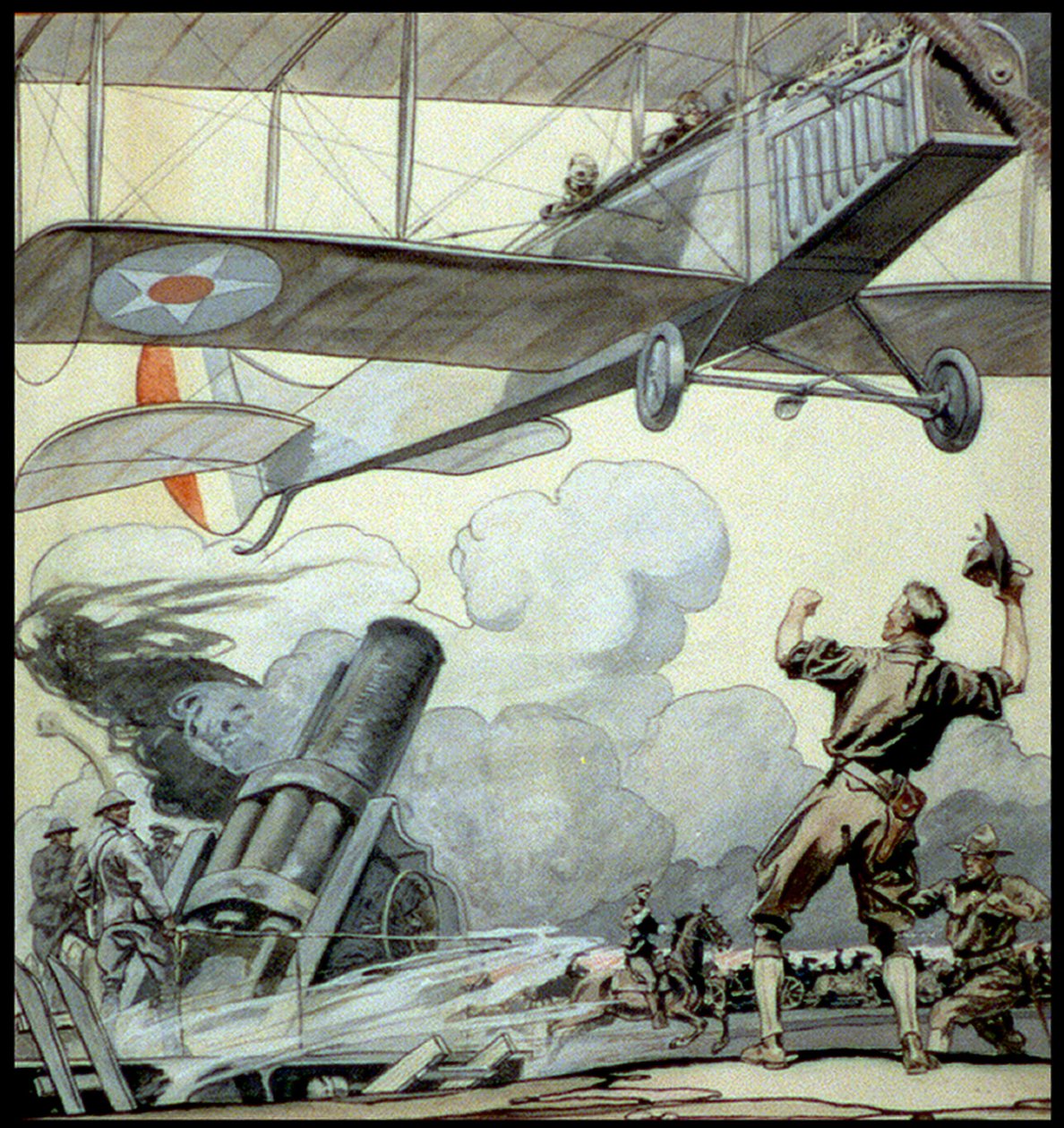 Háborús rajz alkotó: Edward Penfield