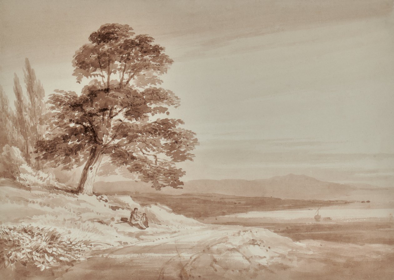 Táj figurákkal és fával alkotó: Edward Pretty