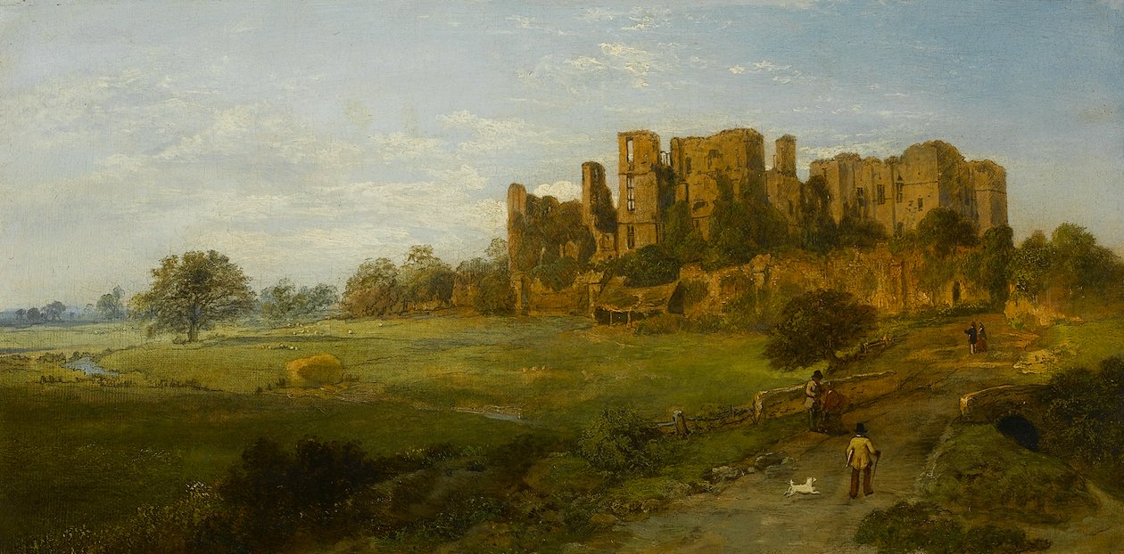 Június reggel, Kenilworth kastély, 1865 alkotó: Edward Price