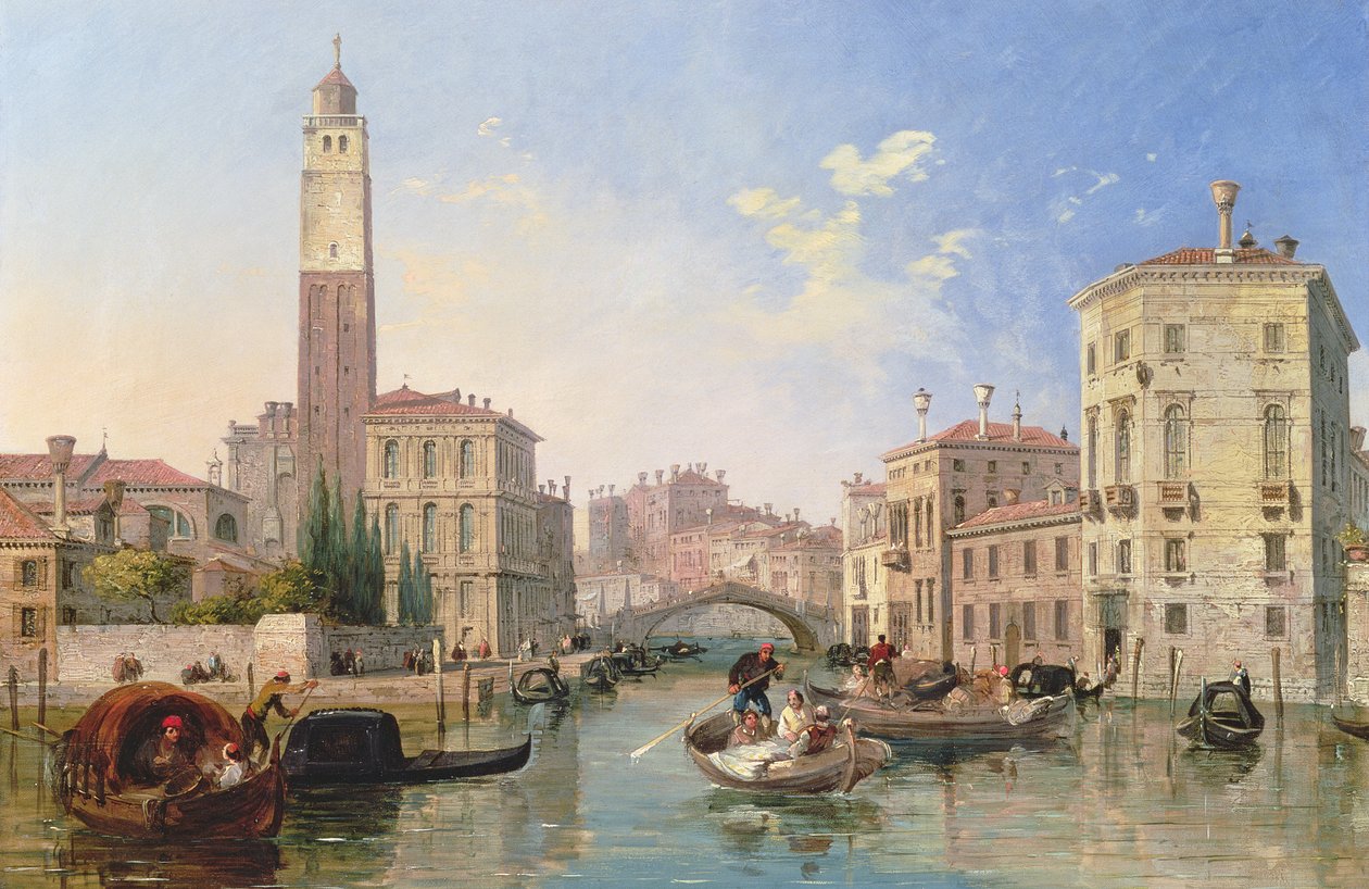 Grand Canal: San Geremia és a Canneregio bejárata alkotó: Edward Pritchett