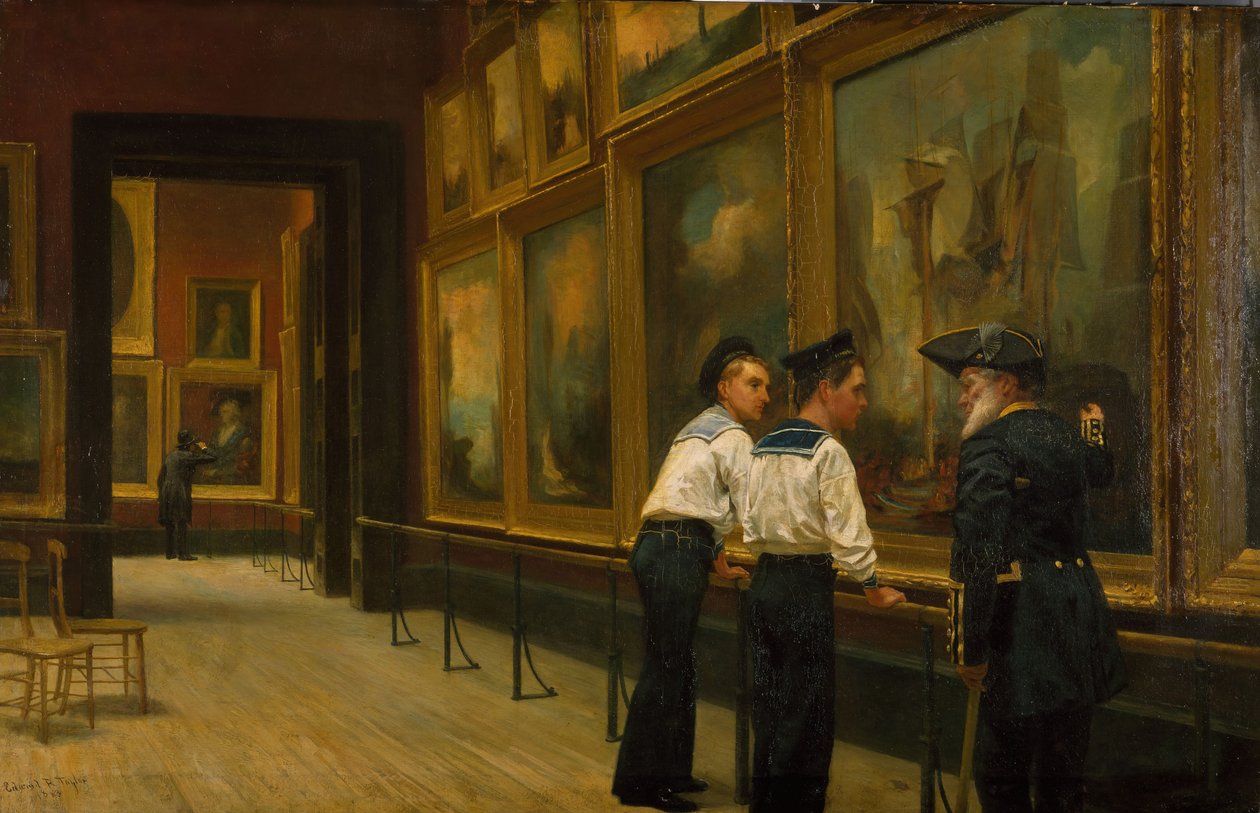 "Híres győzelem volt", 1883. alkotó: Edward R Taylor