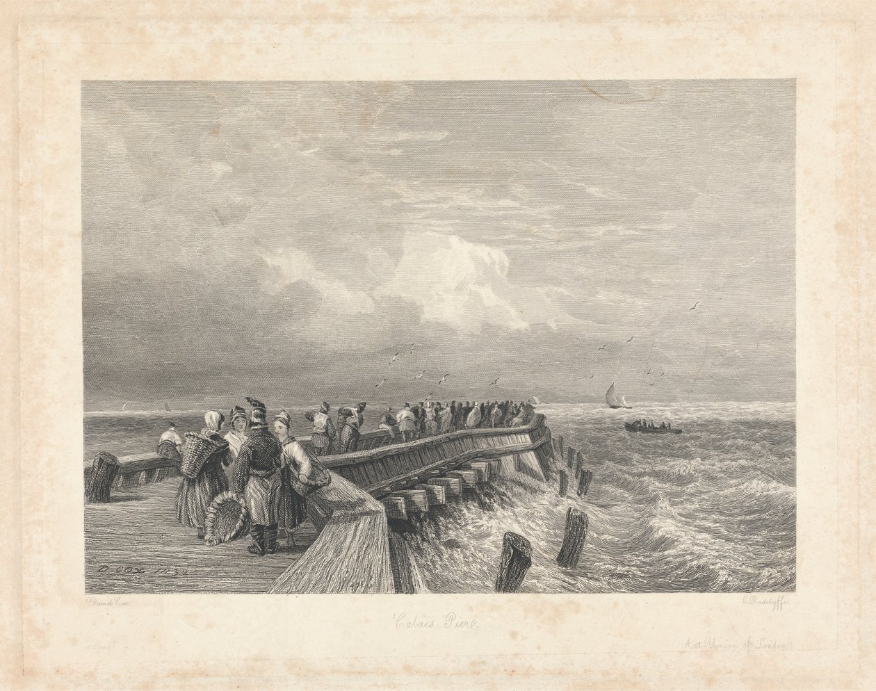 Calais móló alkotó: Edward Radclyffe