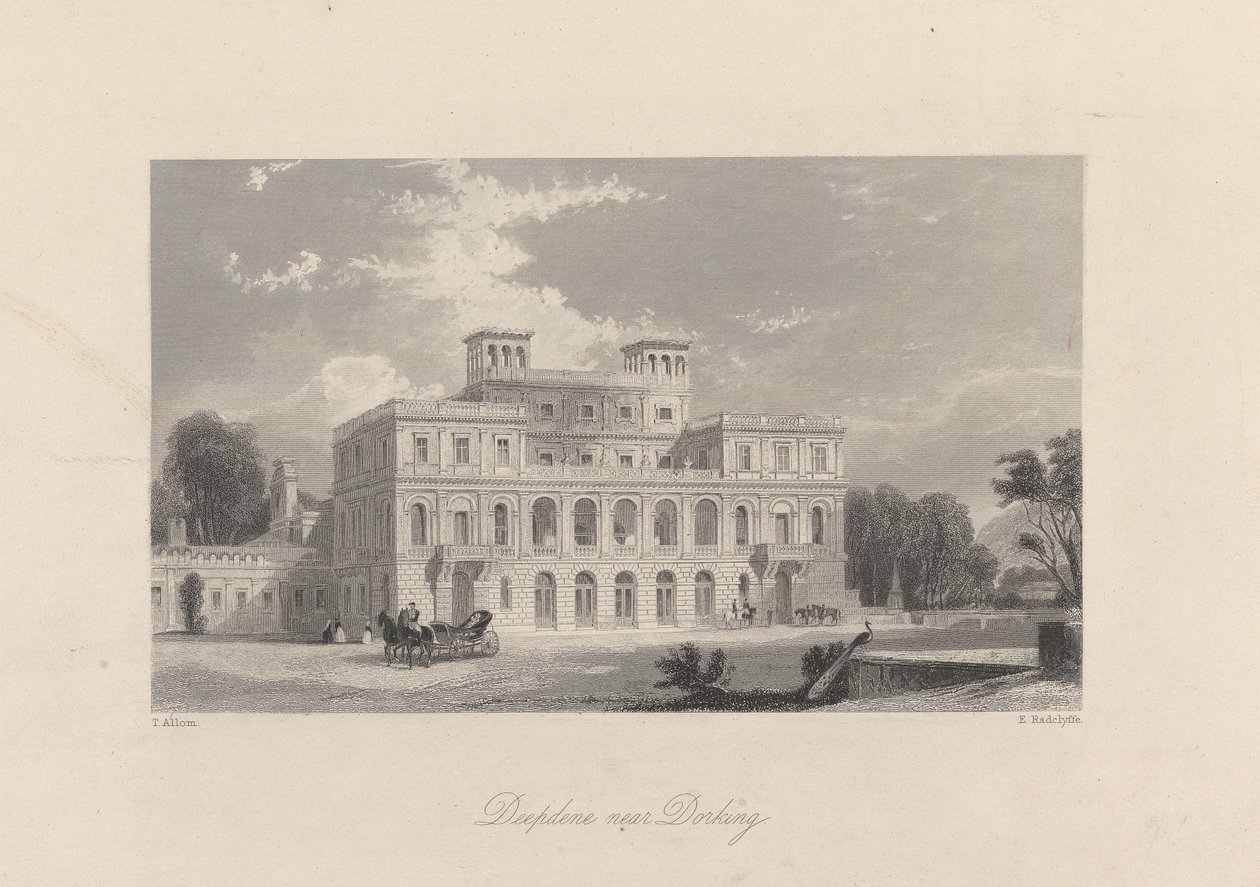 Deepdene Dorking közelében alkotó: Edward Radclyffe