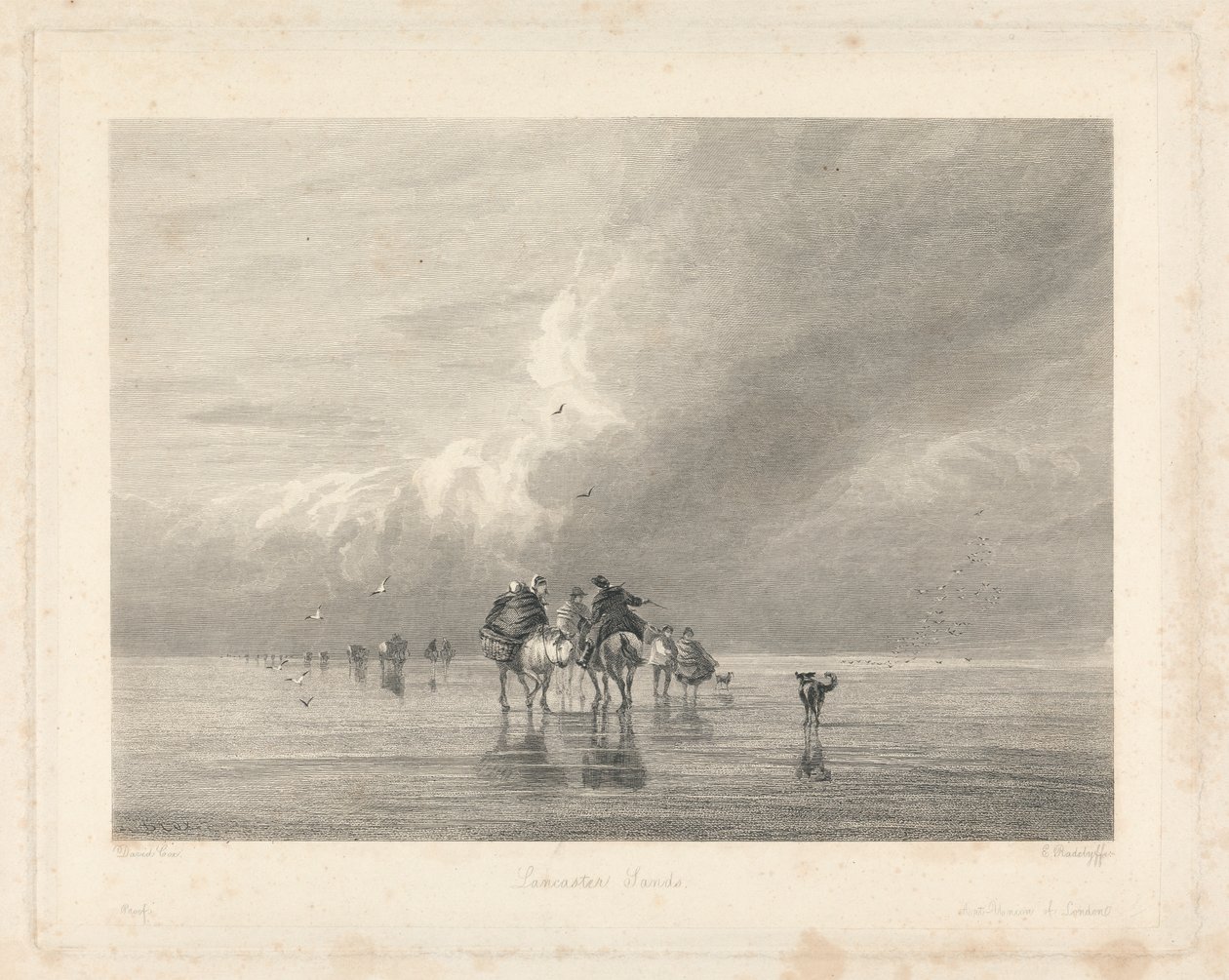 Lancaster Sands alkotó: Edward Radclyffe