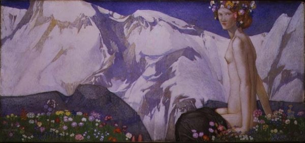 Az Alpok növényvilága alkotó: Edward Reginald Frampton