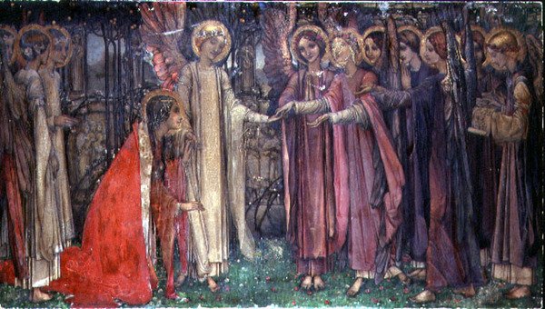 Szent Katalin alkotó: Edward Reginald Frampton