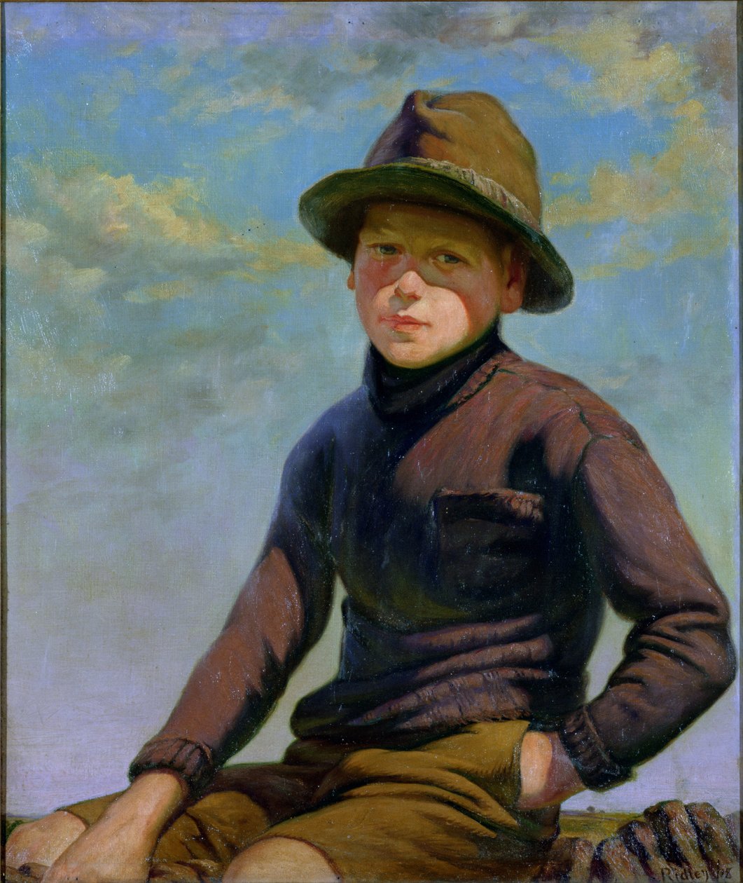 Fiúkor alkotó: Edward Ridley