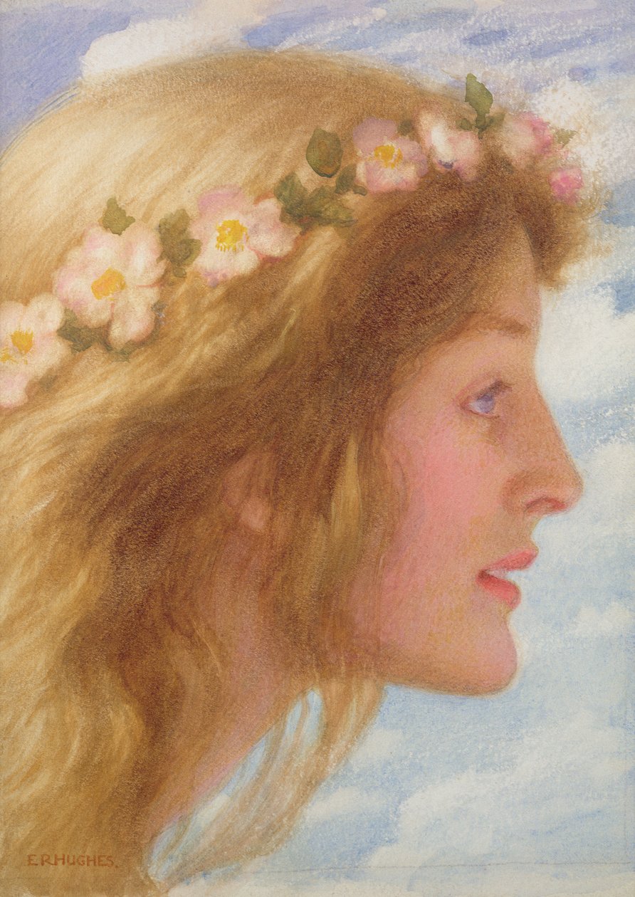 Nap (wc és testszín papíron) (lásd 48896) alkotó: Edward Robert Hughes