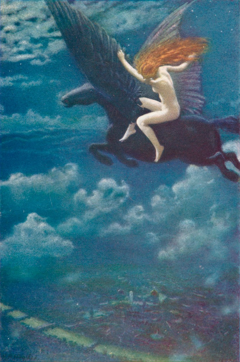 Álomidill Valkűr, 1902, 1905 alkotó: Edward Robert Hughes