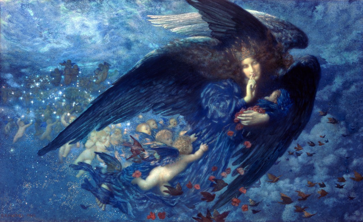 Éjszaka a Csillagvonattal alkotó: Edward Robert Hughes