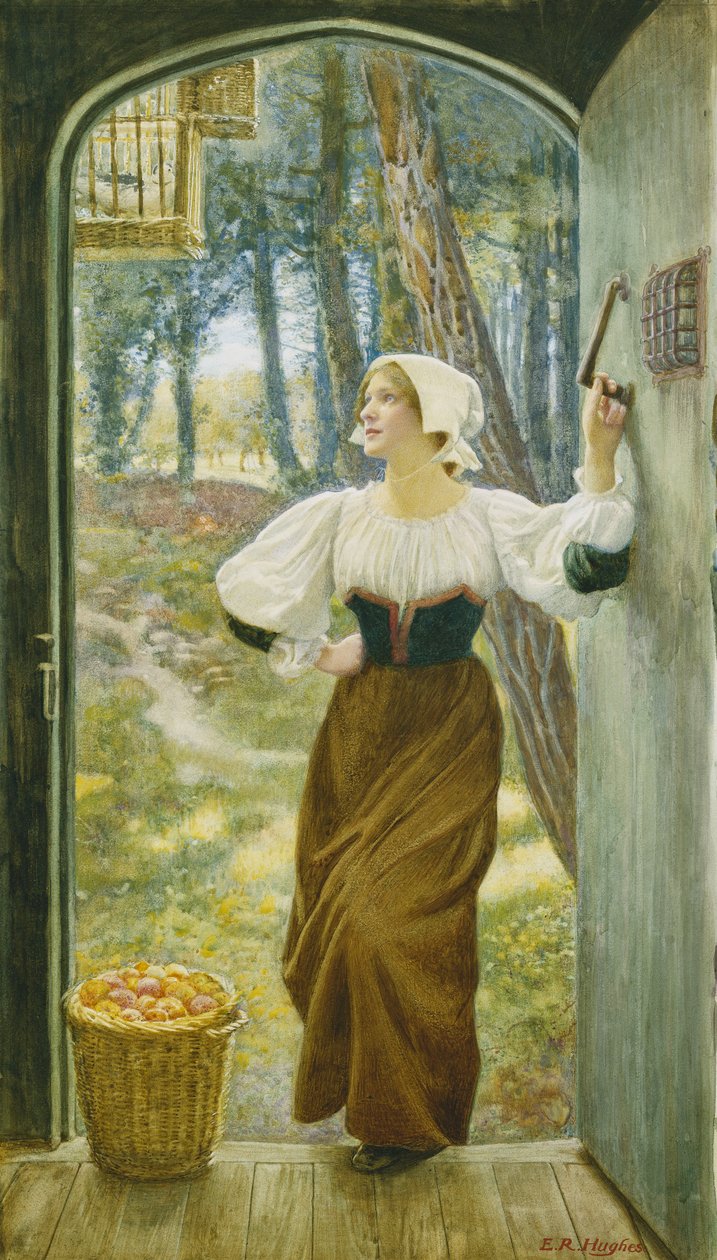 Természetbeni tized, alkotó: Edward Robert Hughes