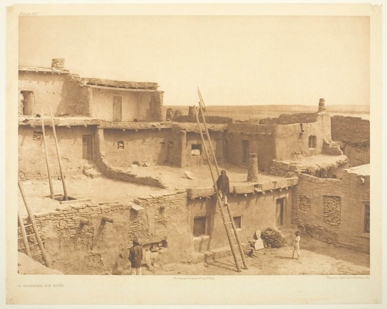 Egy sarok Zuni alkotó: Edward S. Curtis