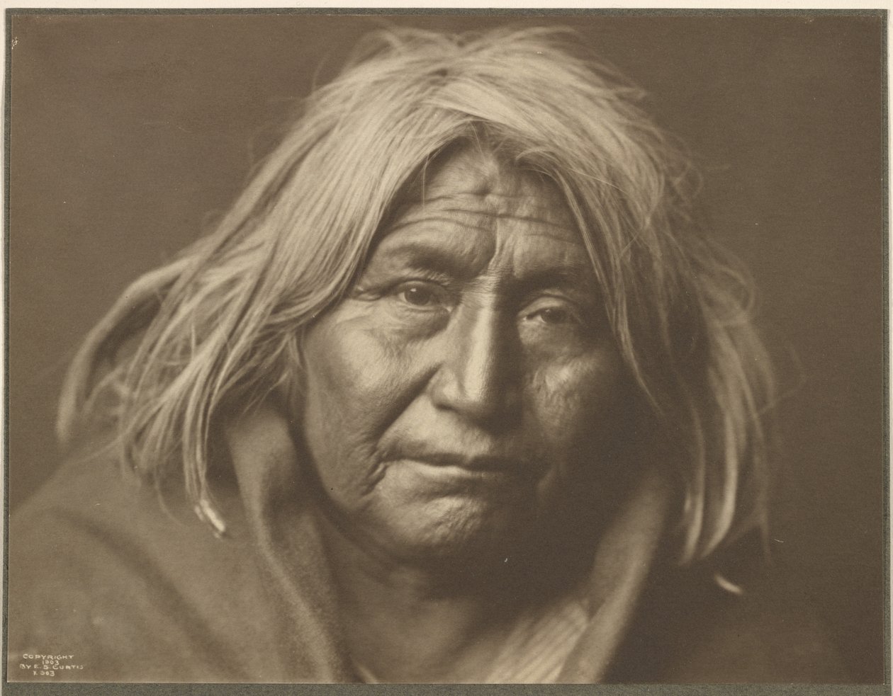 [Egy apacs] alkotó: Edward S. Curtis