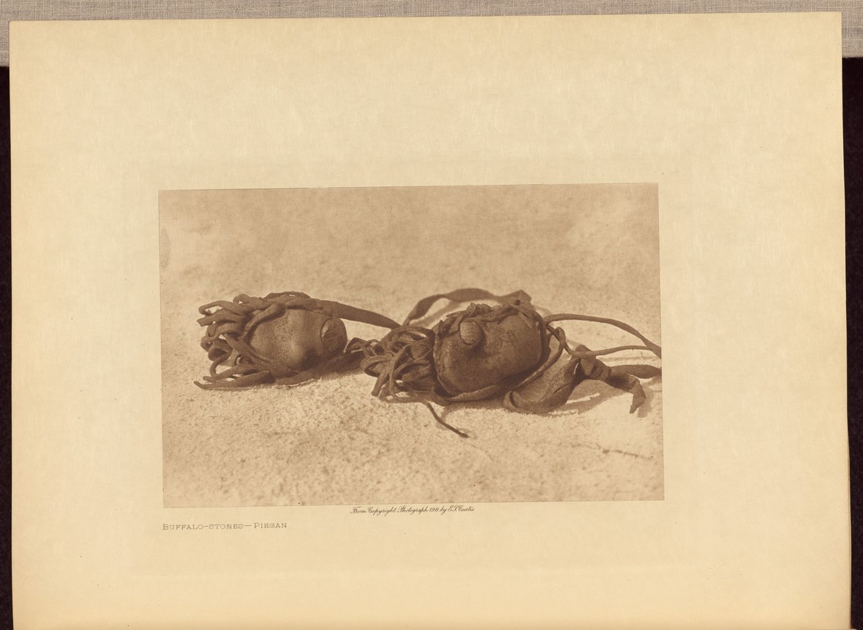 Bivalykövek - Piegan alkotó: Edward S. Curtis