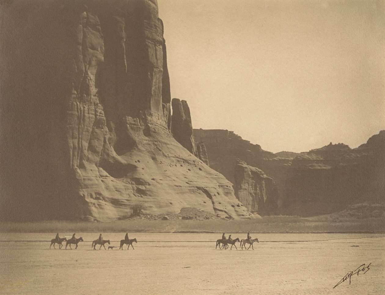 Canyon de Chelly alkotó: Edward S. Curtis