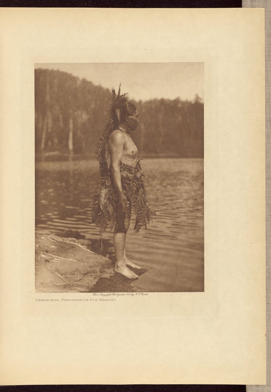 Szertartásos felkészülés a bálnavadászatra alkotó: Edward S. Curtis