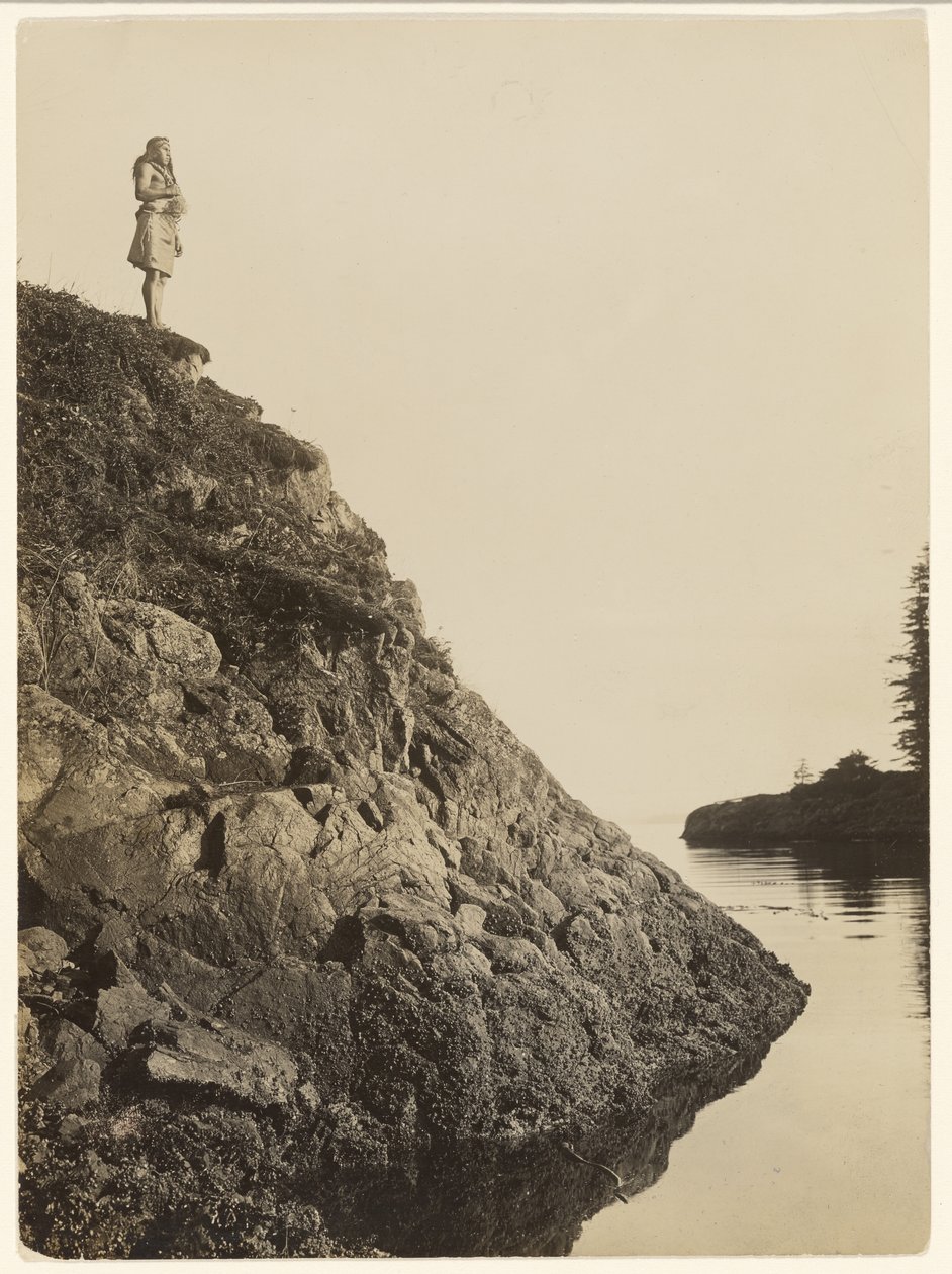 [Imádkoztam a szél szellemeihez] alkotó: Edward S. Curtis