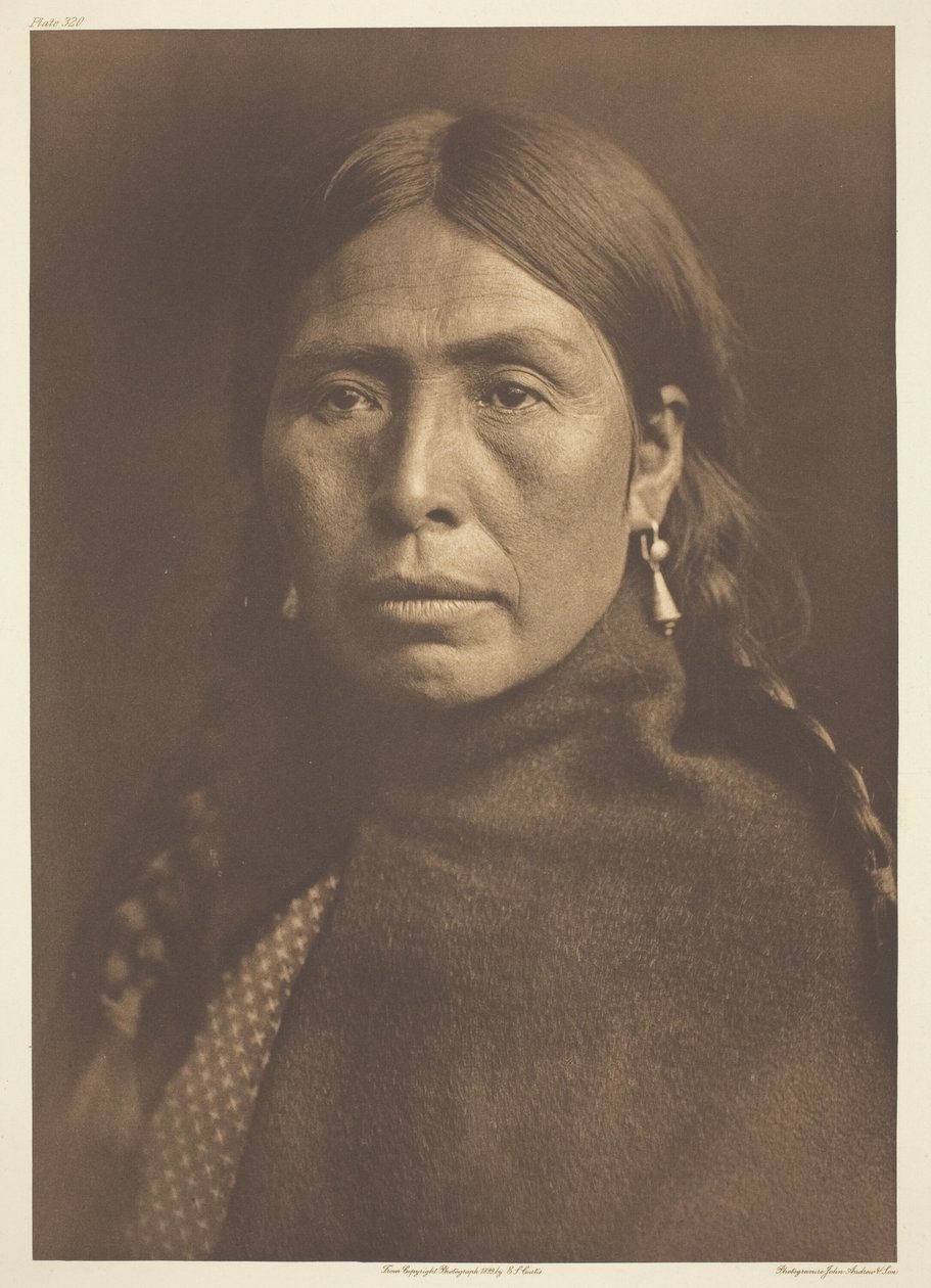 Lummi típus alkotó: Edward S. Curtis