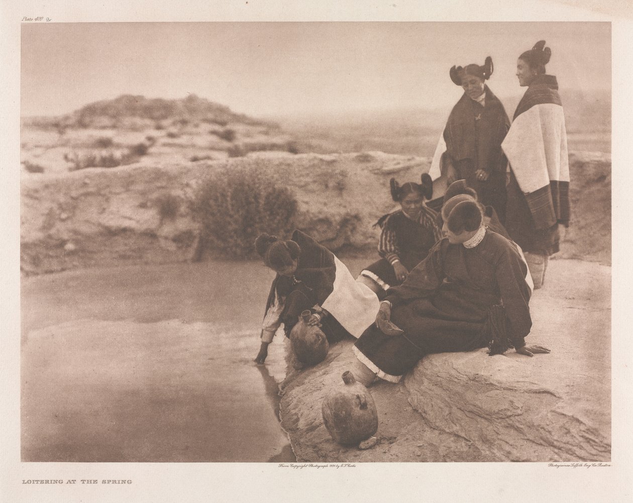 XII. portfólió, 400(b)-435. tábla alkotó: Edward S. Curtis