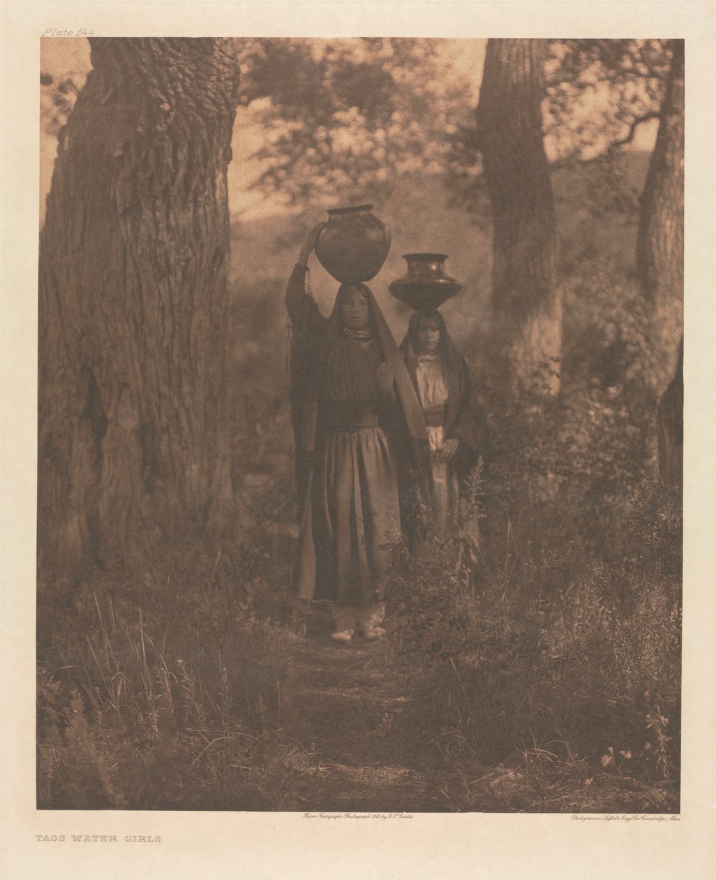 XVI. portfólió, 544-579. táblák alkotó: Edward S. Curtis