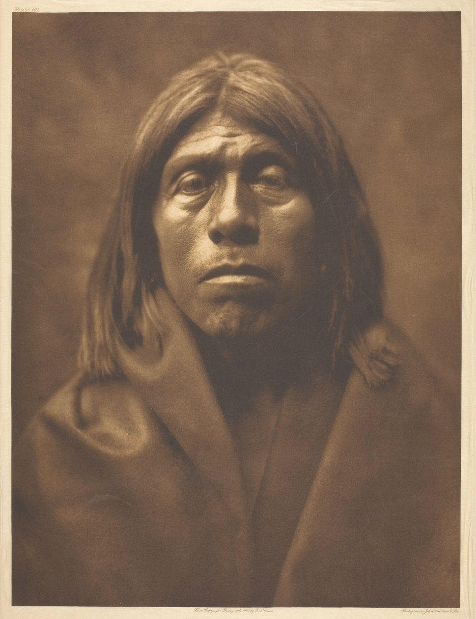 Quniáika - Mohave alkotó: Edward S. Curtis