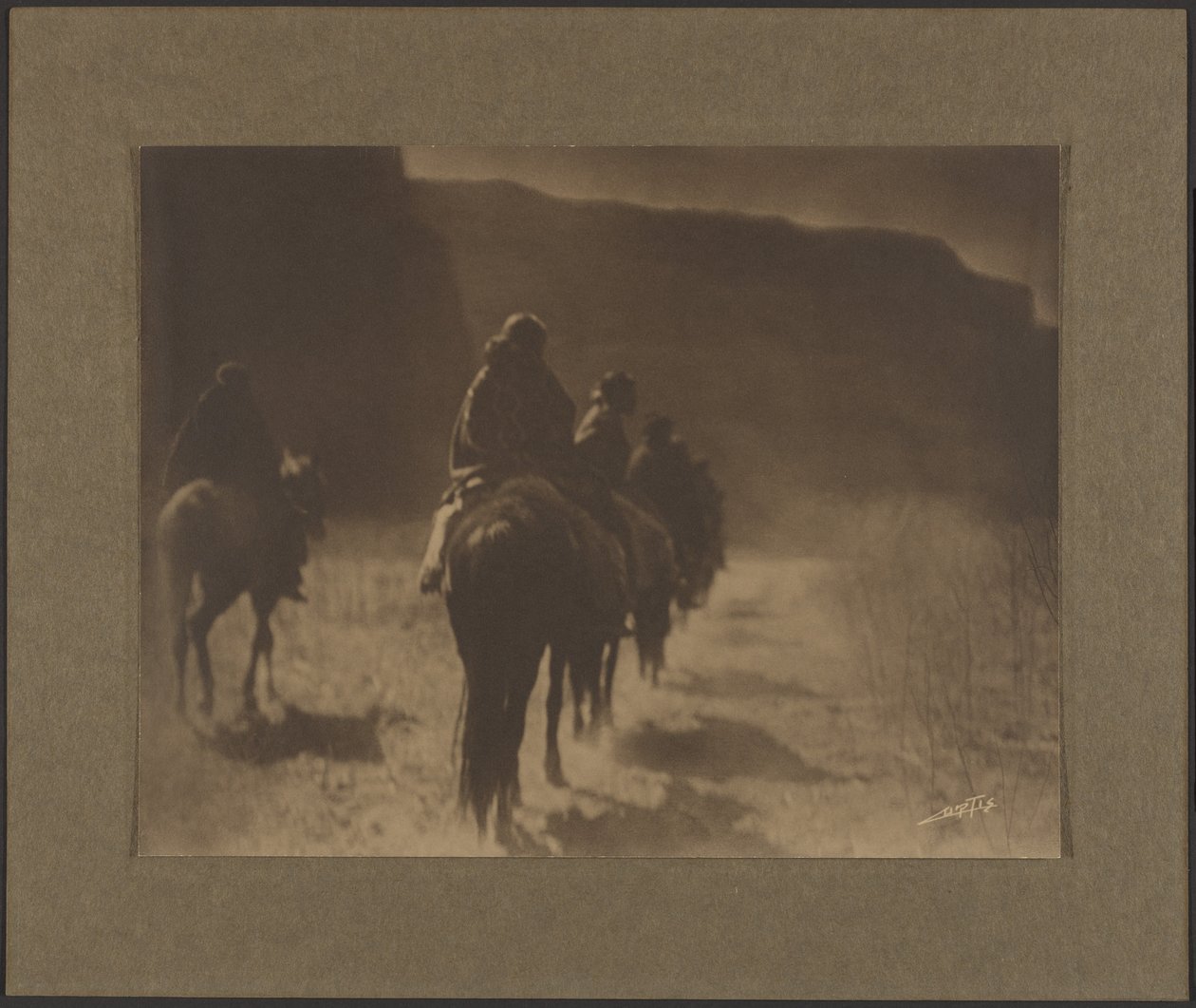 Az eltűnő faj - navahók alkotó: Edward S. Curtis