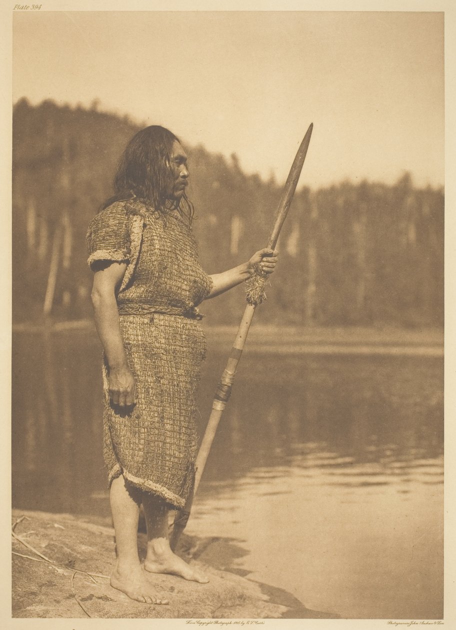 A Whaler-Clayoquot alkotó: Edward S. Curtis