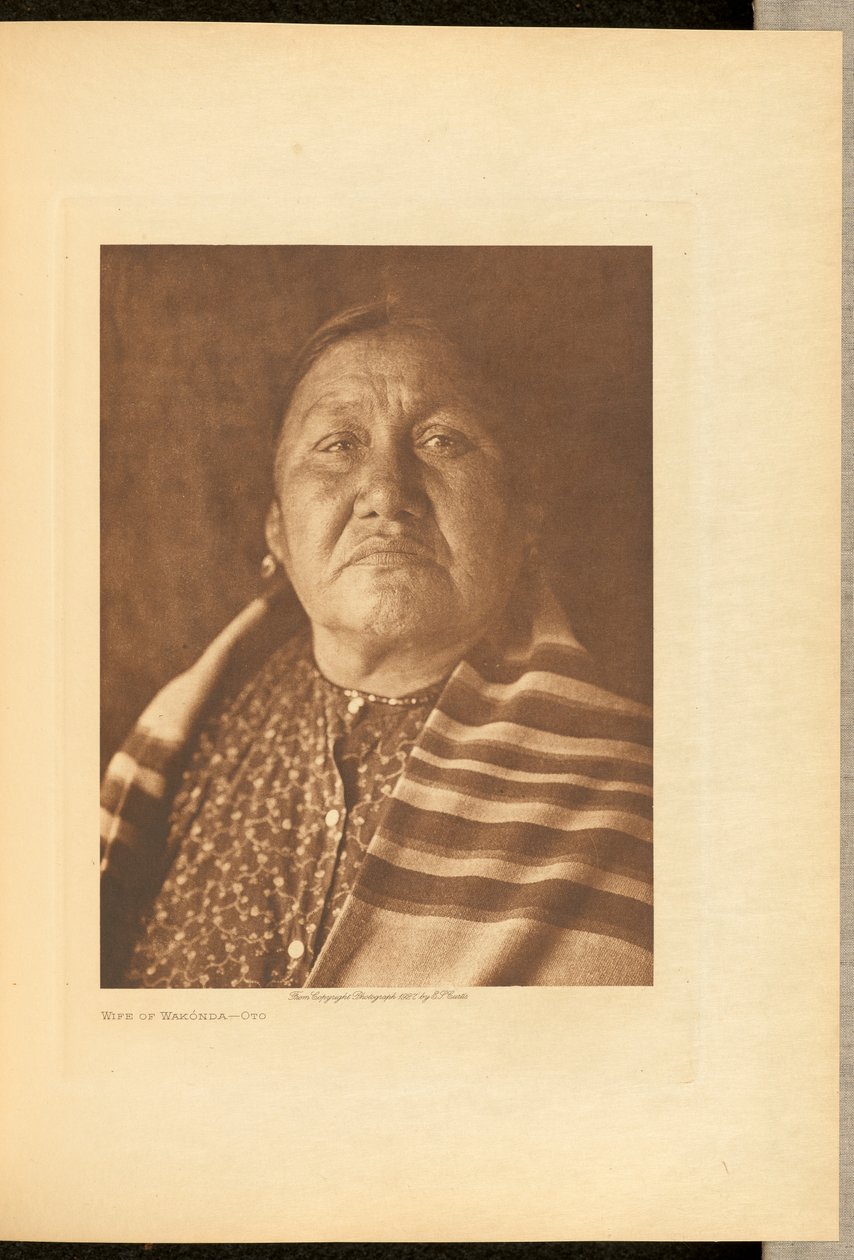 Wakónda felesége - Oto alkotó: Edward S. Curtis