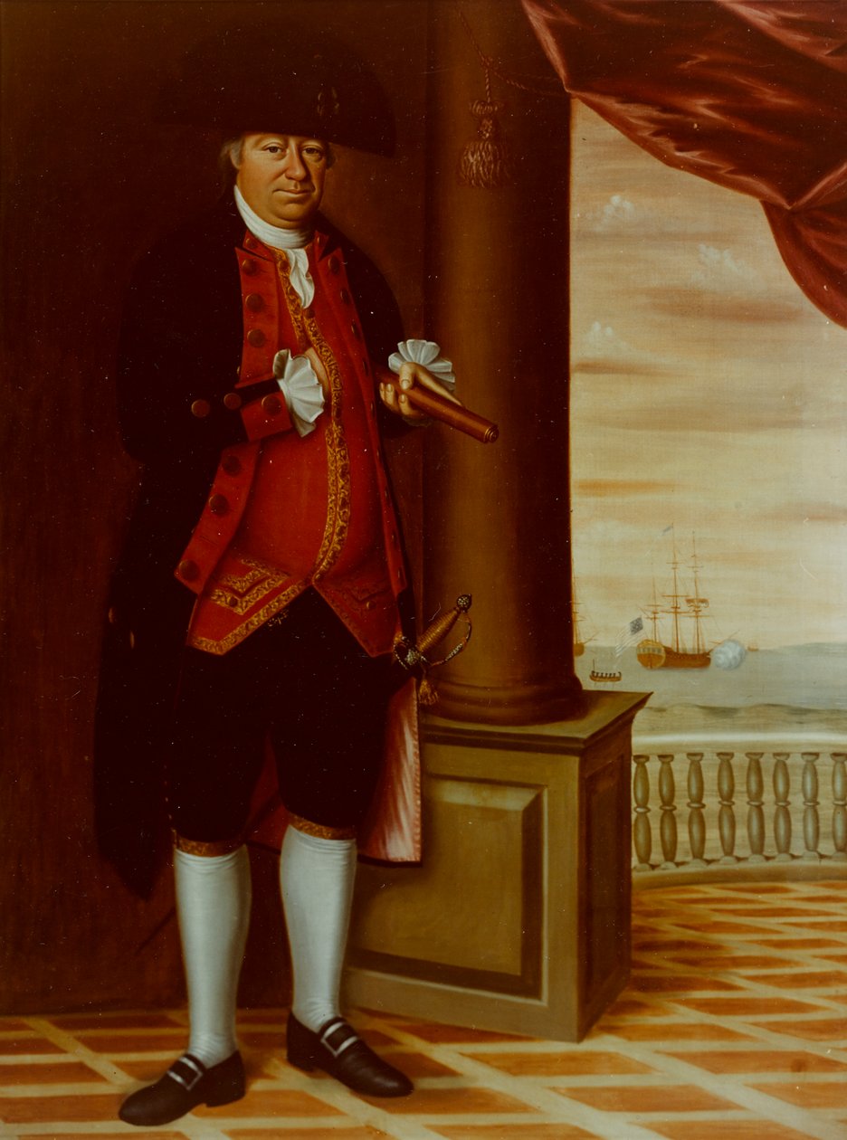 Abraham Whipple parancsnok alkotó: Edward Savage