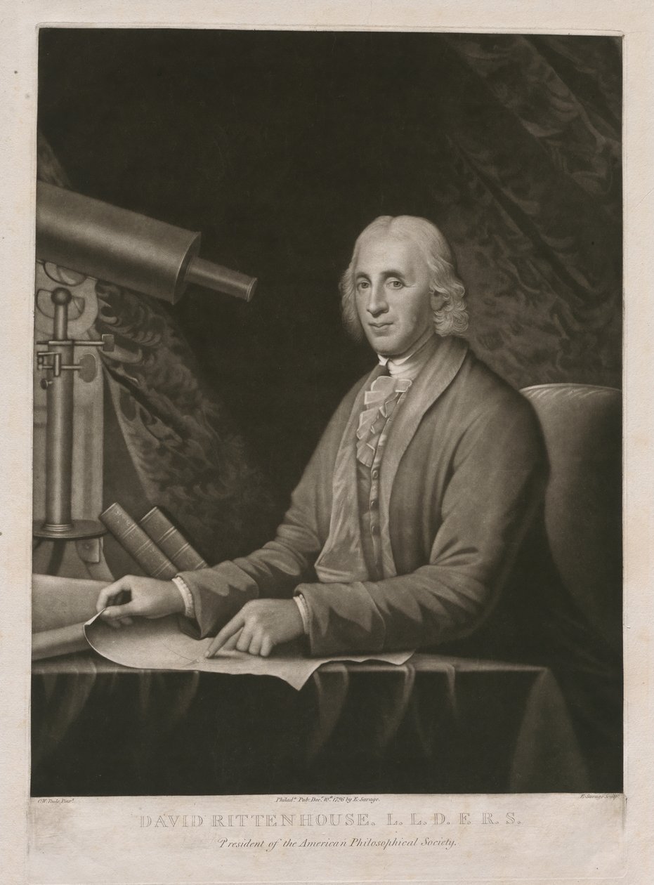 David Rittenhouse alkotó: Edward Savage