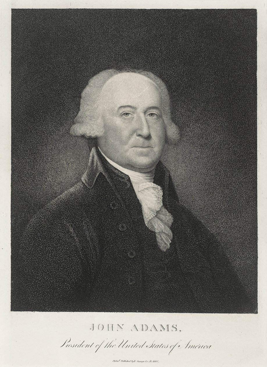 John Adams, az Egyesült Államok második elnöke alkotó: Edward Savage