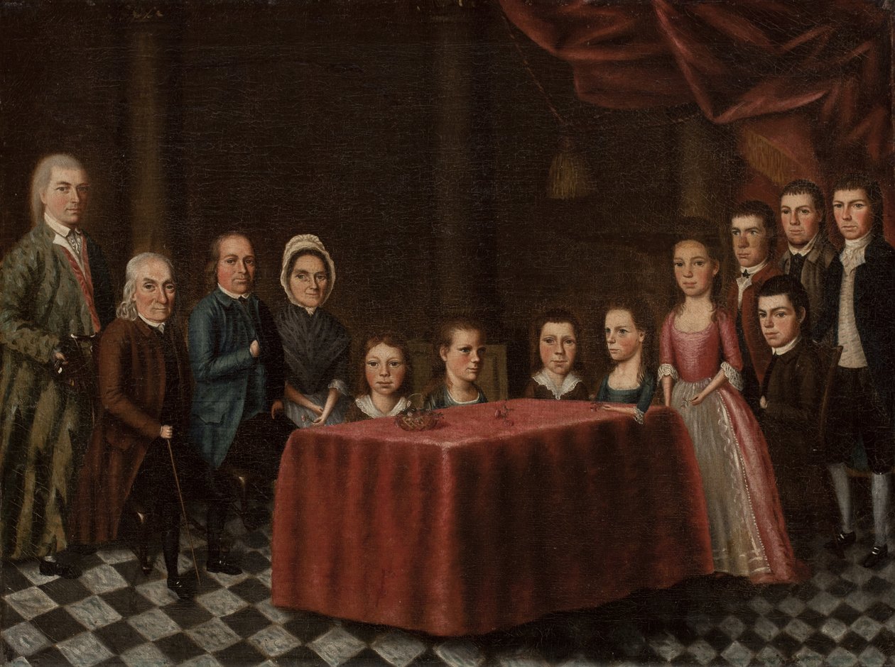 The Savage Family, 1779 körül alkotó: Edward Savage