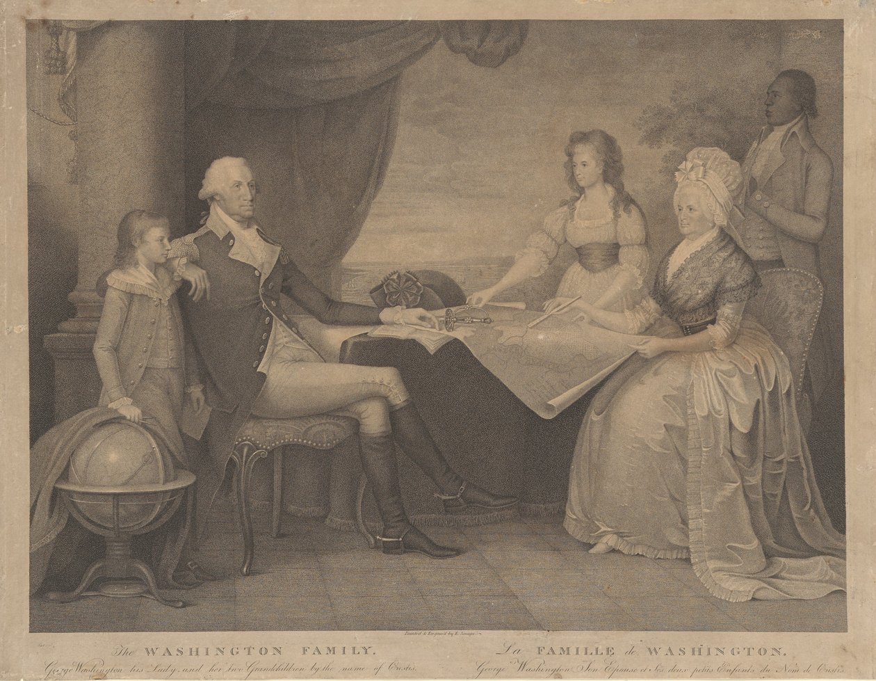 A Washington család alkotó: Edward Savage