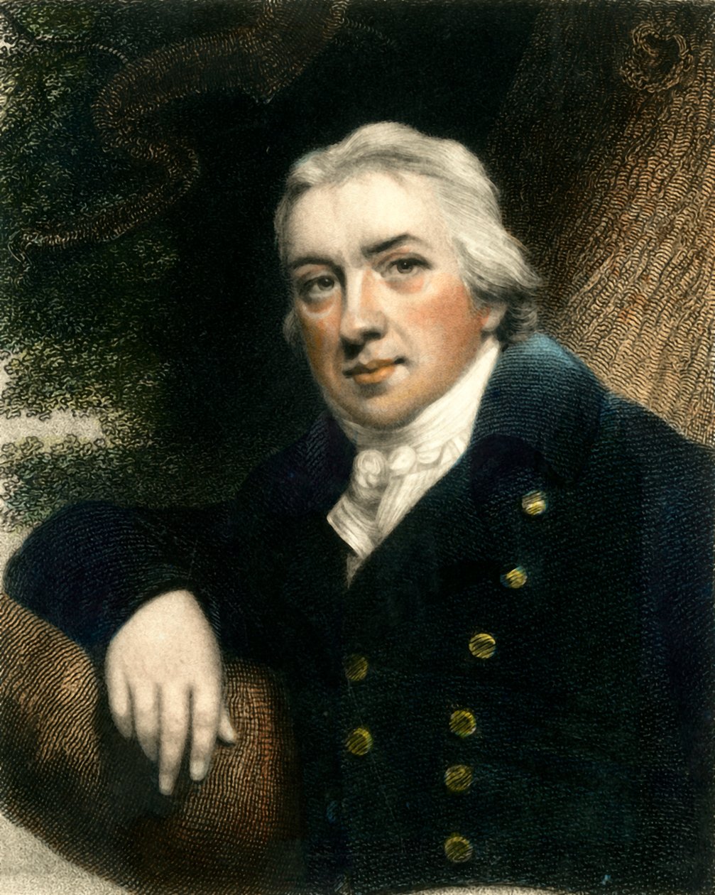 Edward Jenner, 18. század vége – 19. század eleje, 1833 körül. alkotó: Edward Scriven