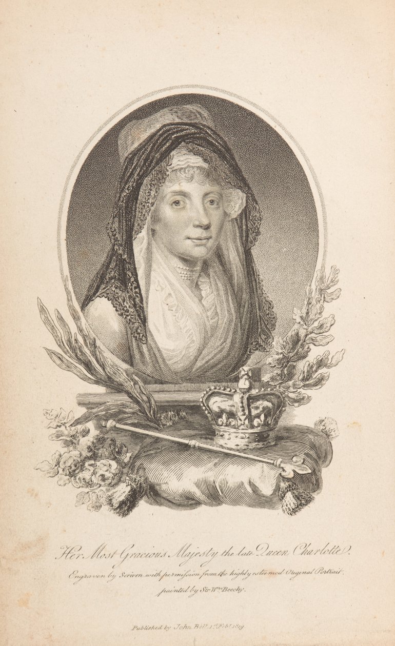 Charlotte királynő (kb. 1806-10) alkotó: Edward Scriven