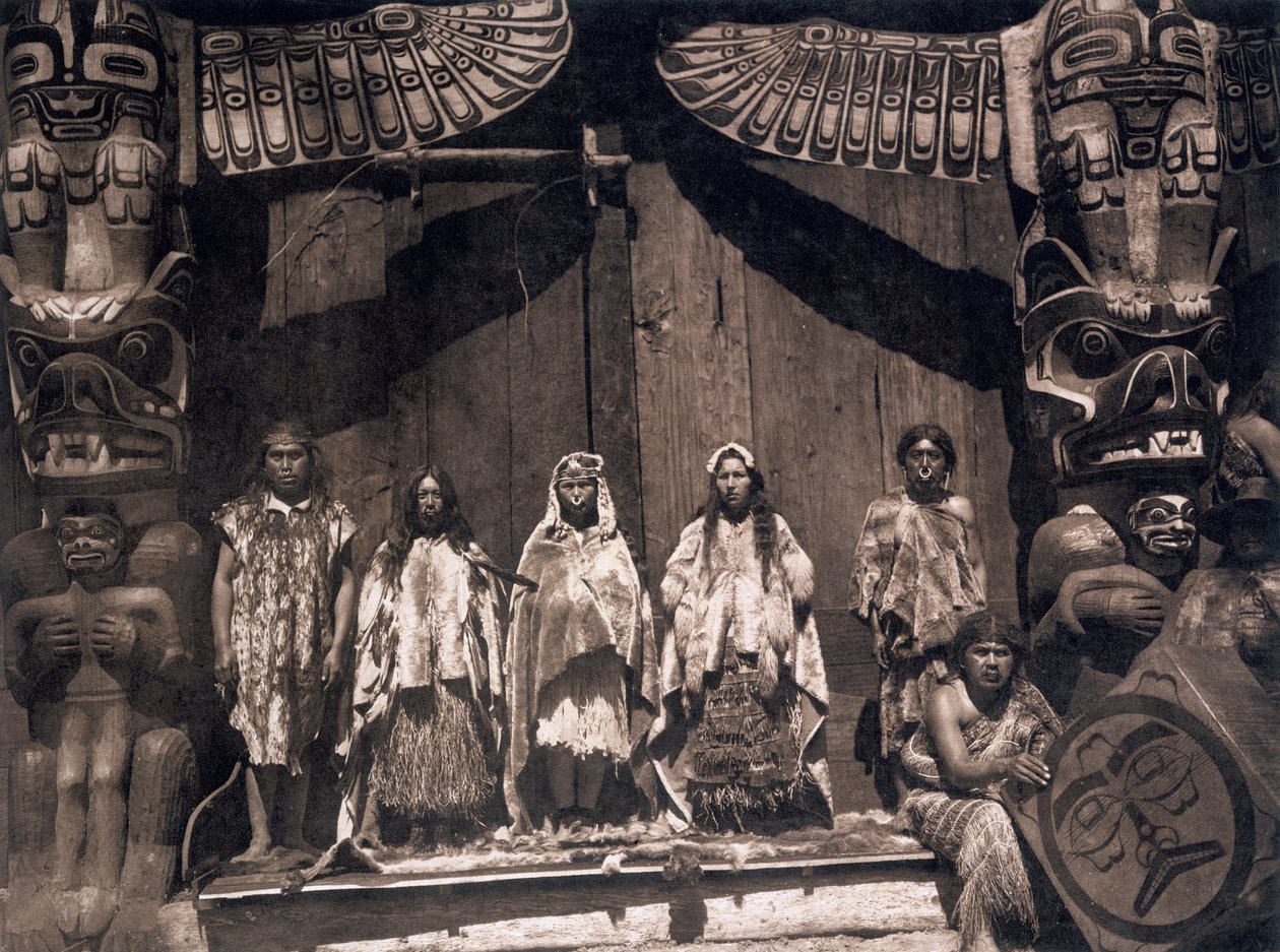 Egy menyasszonyi csoport alkotó: Edward Sheriff (after) Curtis