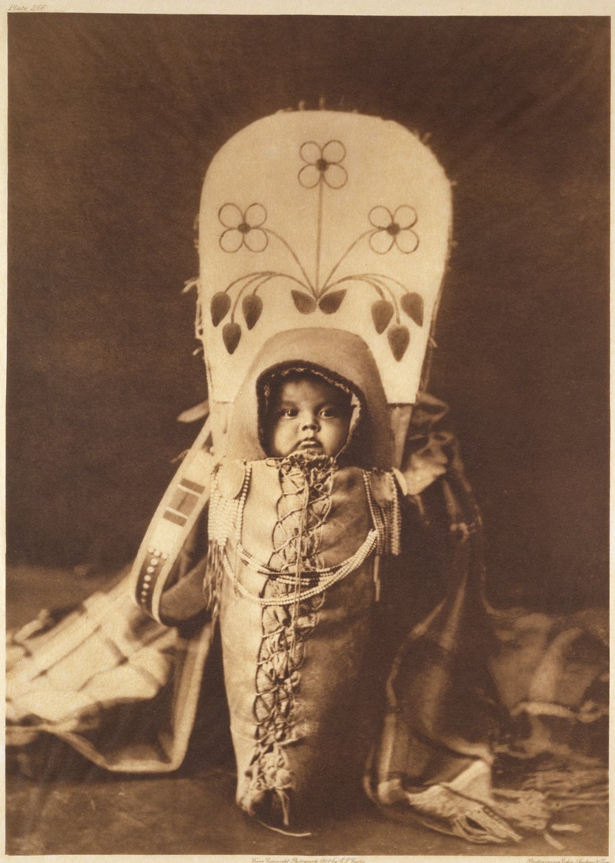 Nez Perce Babe alkotó: Edward Sheriff (after) Curtis