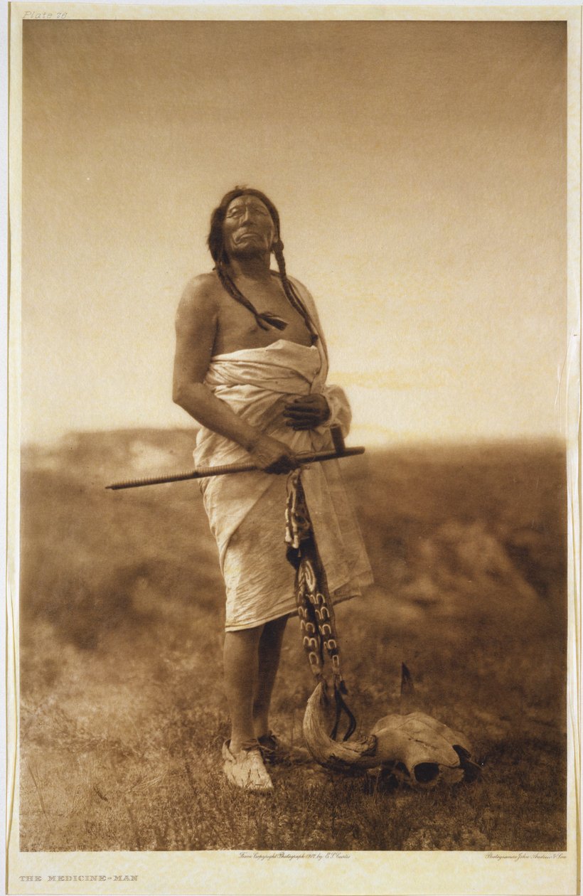 Az orvostudomány embere alkotó: Edward Sheriff (after) Curtis