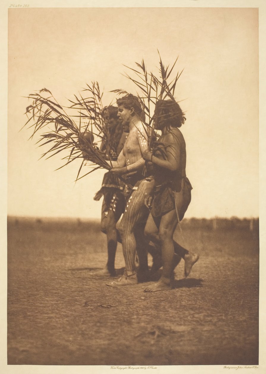 Arikara orvosi ceremónia – a kacsák, 1908. alkotó: Edward Sheriff Curtis