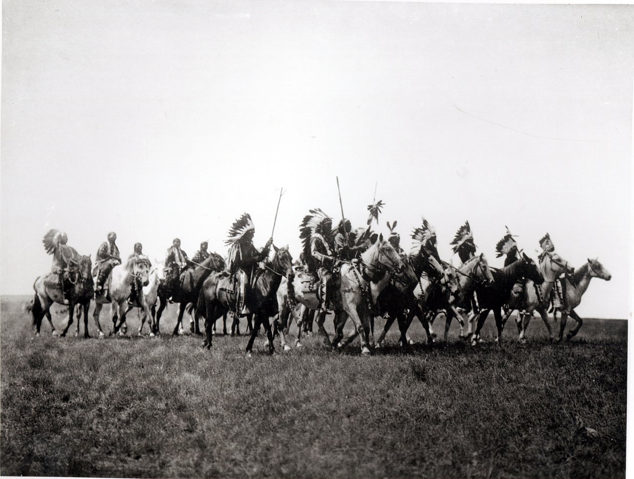 Brule War Party alkotó: Edward Sheriff Curtis